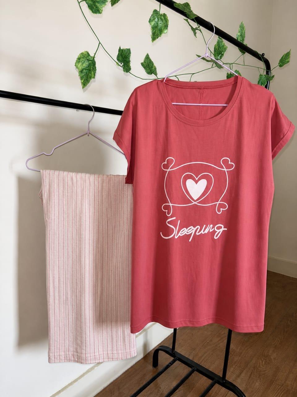 Sleeping Hearts Pajama Set