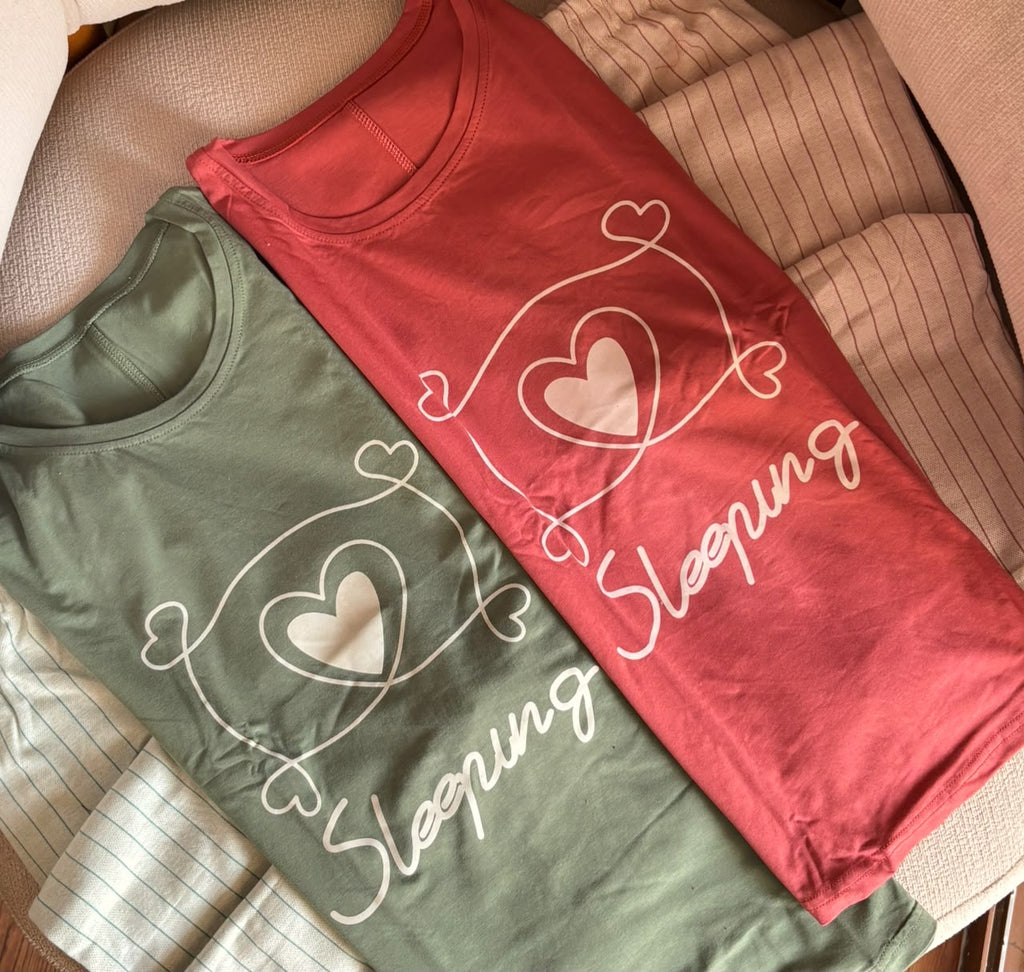 Sleeping Hearts Pajama Set