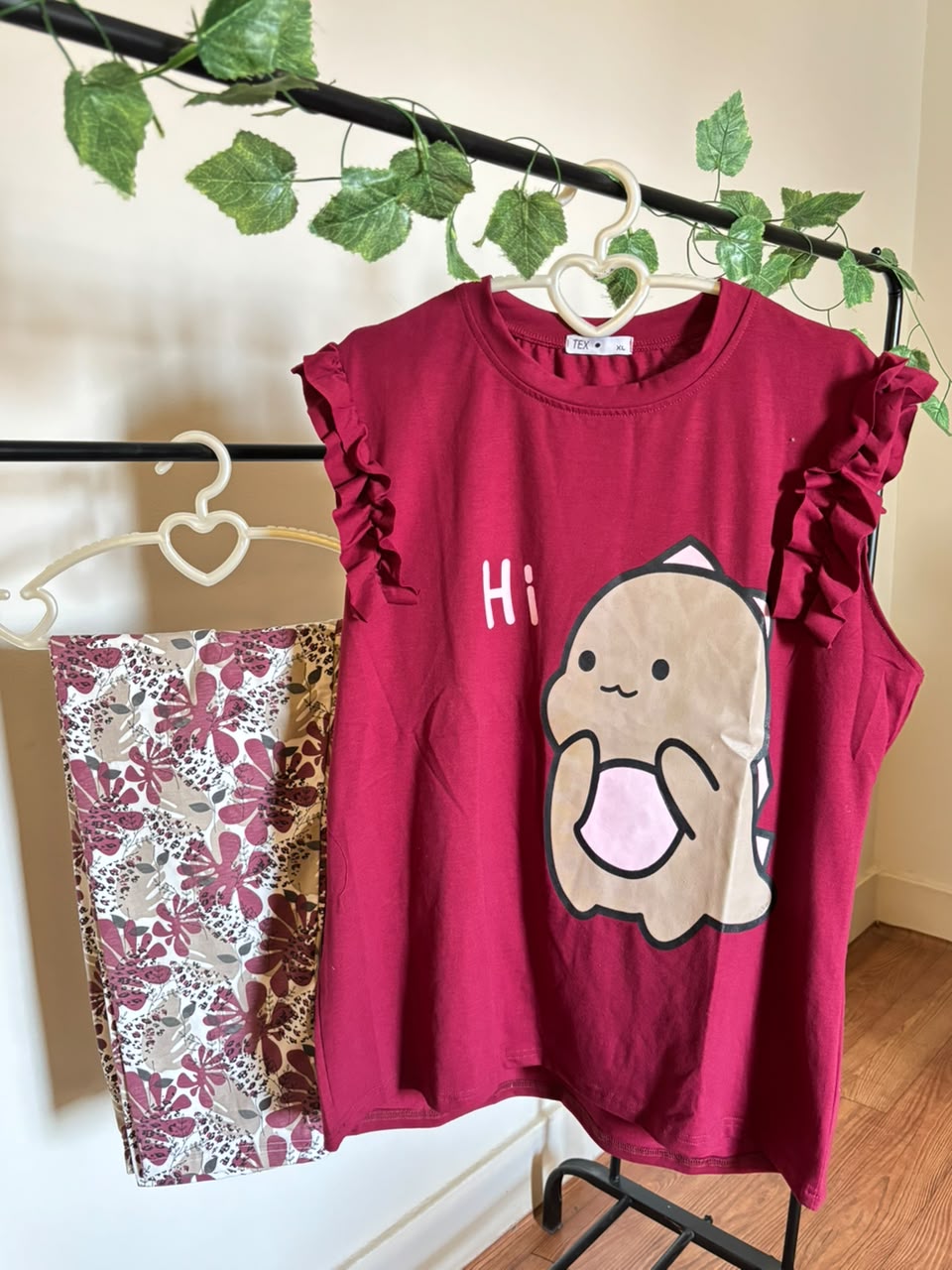 Hi Dino Pajama Set
