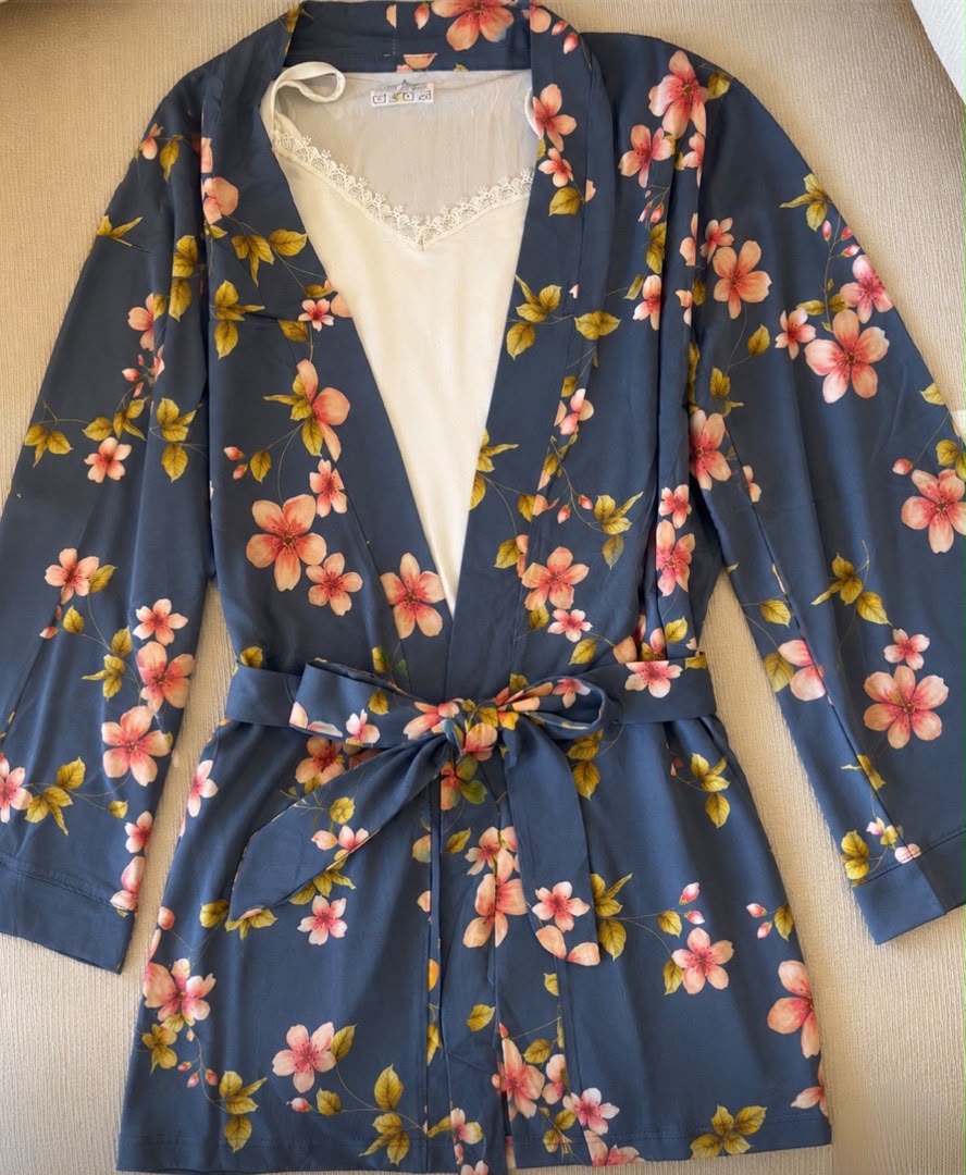 Floral Bloom 3-Piece Pajama Set