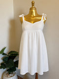 Short White Beach Dress