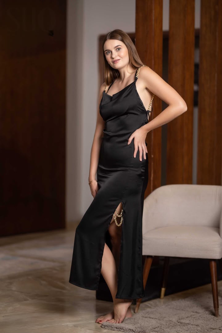 Long Stain Dress