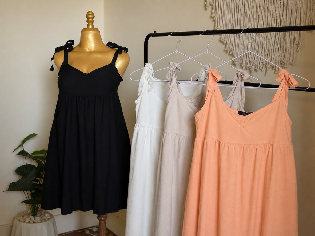 Short Black Beach Dress