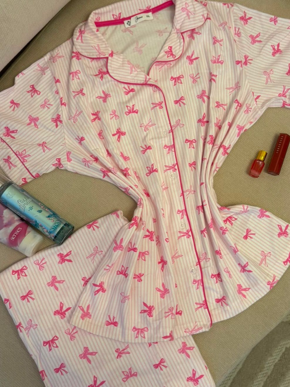 Bow Dream Pajama Set