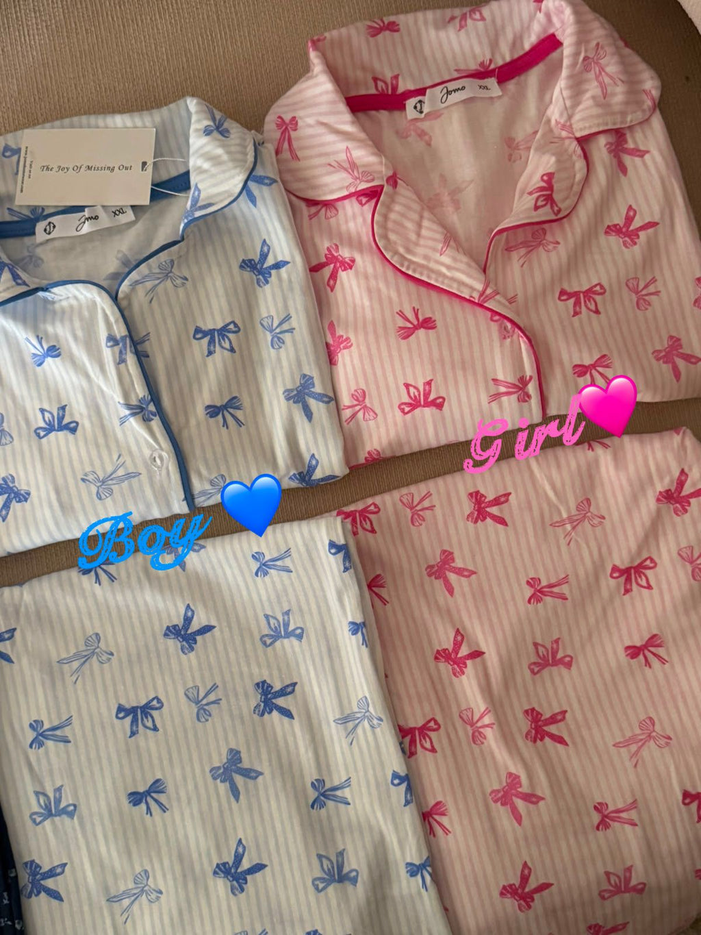 Bow Dream Pajama Set