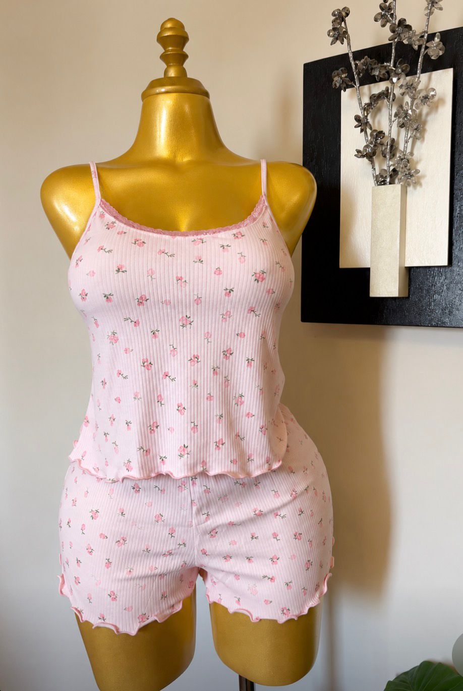 Tiny Blossom Short Set