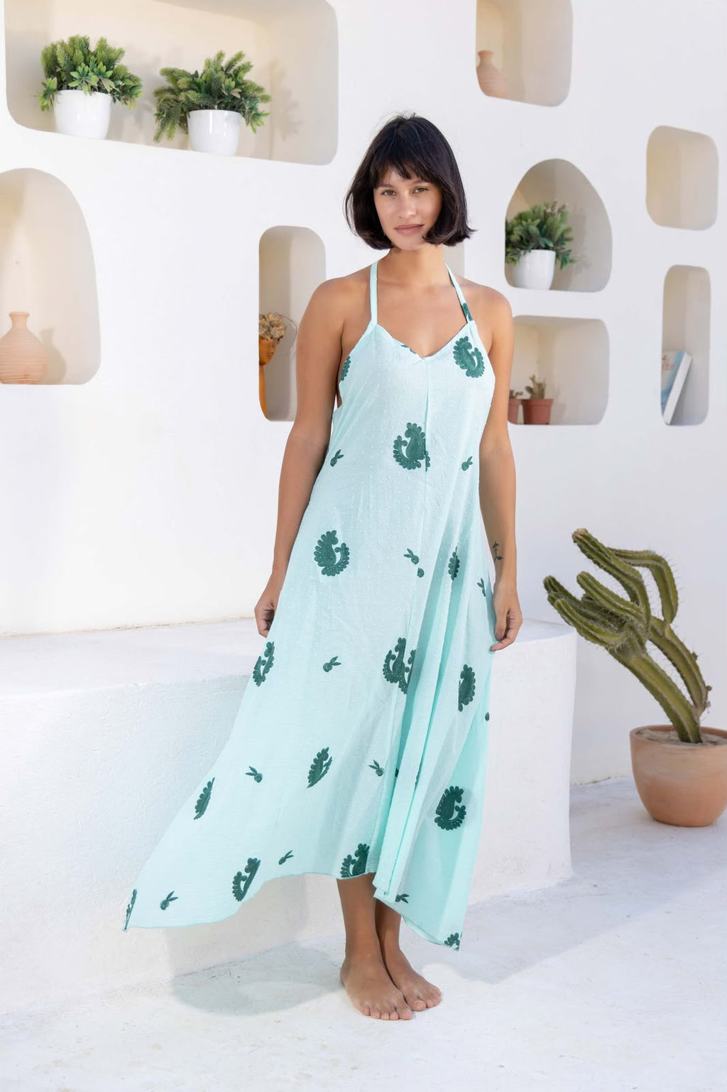 Minty green Beach Dress