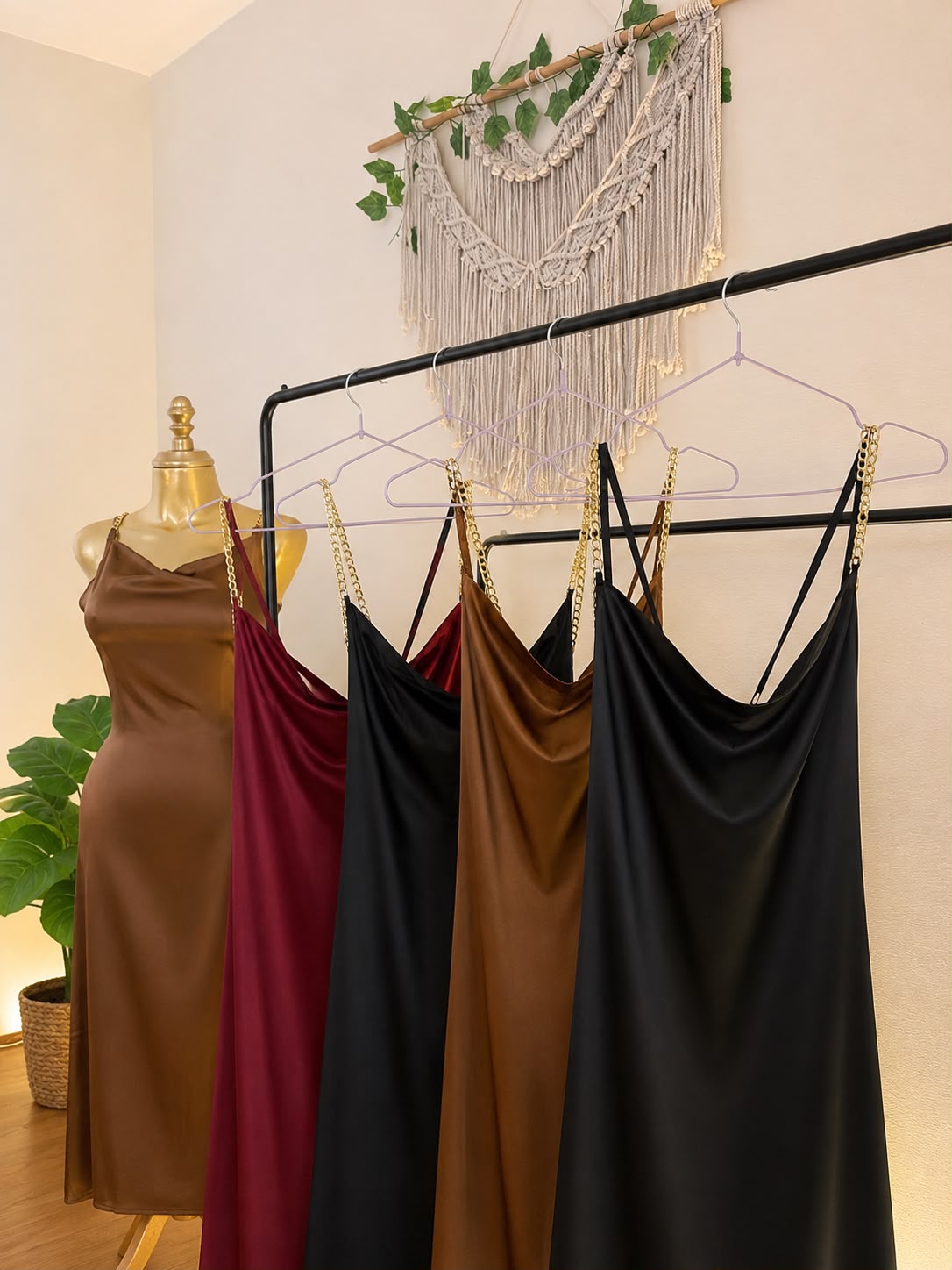 Long Stain Dress