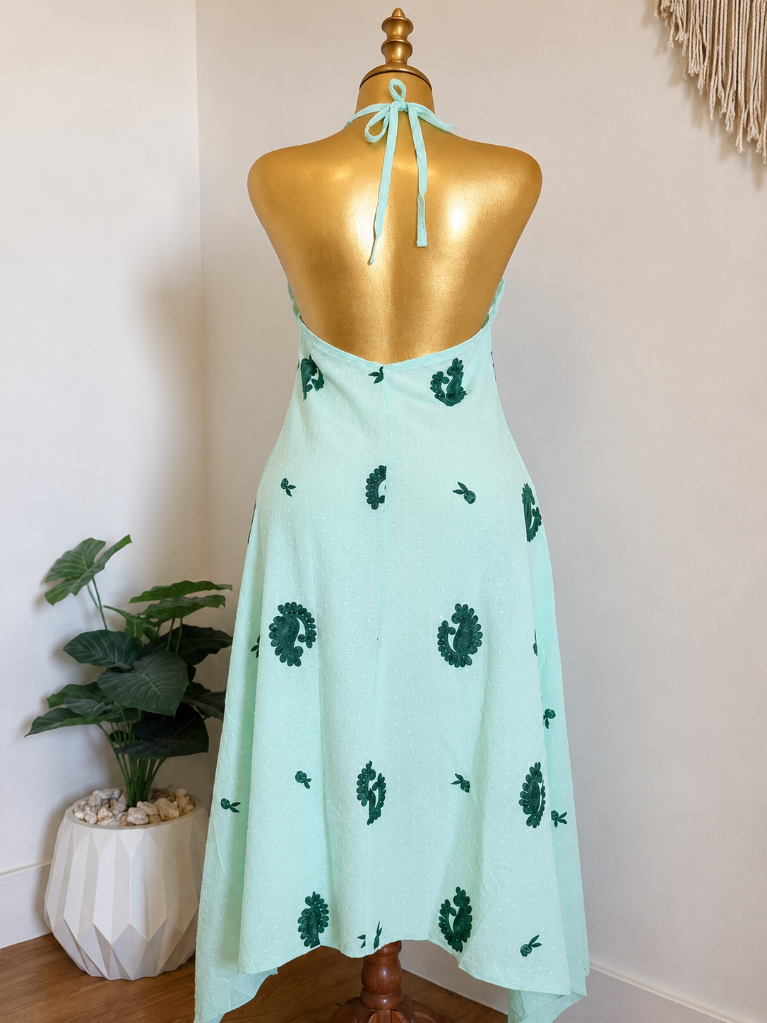 Minty green Beach Dress