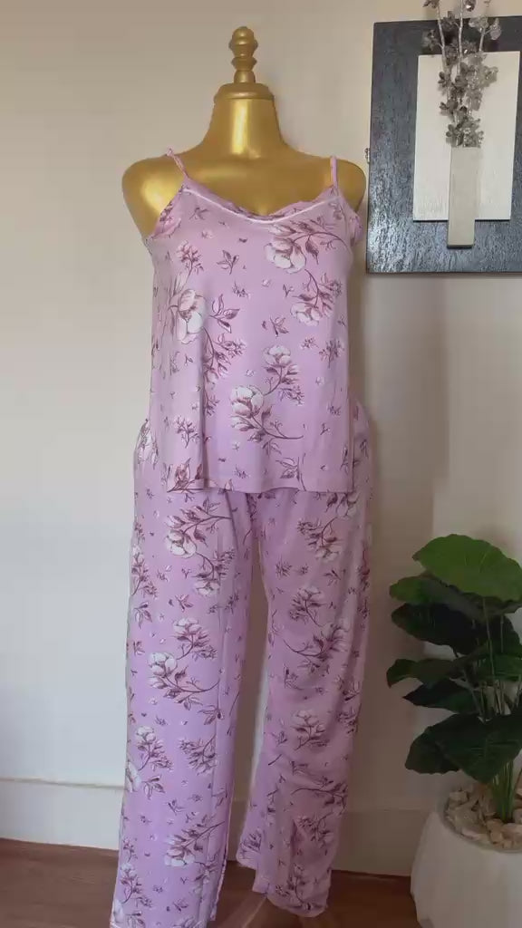 Orchid Dream Pink Pajama Set